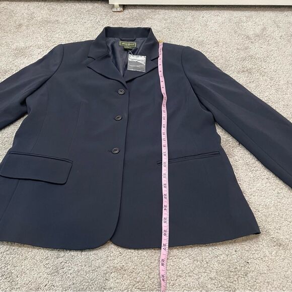 NWOT Eddie Bauer Navy Blazer Size 10P - Picture 5 of 13